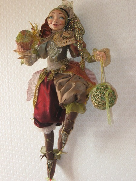 Мастер класс: Авторская кукла из папье-маше. Санкт-Петербург.
