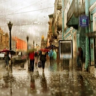Мастер-класс по масляной живописи «Дождливый Петербург»