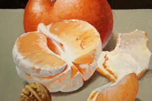 Мастер-класс по масляной живописи «Апельсины и мандарины»