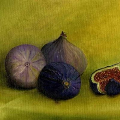 Мастер-класс по масляной живописи «Инжир»