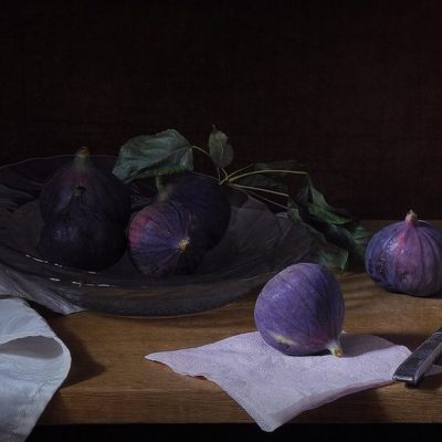 Мастер-класс по масляной живописи «Инжир»