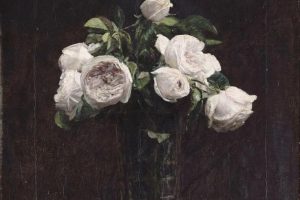 Мастер-класс по масляной живописи «Букет белых роз»