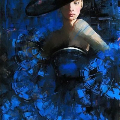 Мастер-класс по масляной живописи «Женский образ по мотивам работ Irene Sheri»