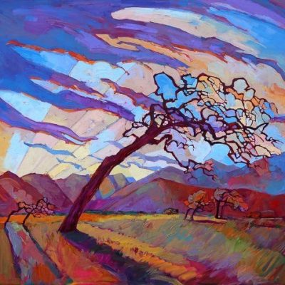 Мастер-класс по масляной живописи «Масляные витражи Эрин Хансон (Erin Hanson)»