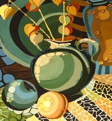 Мастер-класс по масляной живописи «Осенний натюрморт»