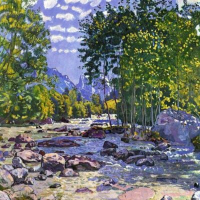Мастер-класс по масляной живописи «Пейзажи по мотивам работ Фердинанда Ходлера