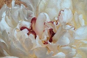 Мастер-класс по масляной живописи «Цветы по мотивам работ Katie G. Whipple»