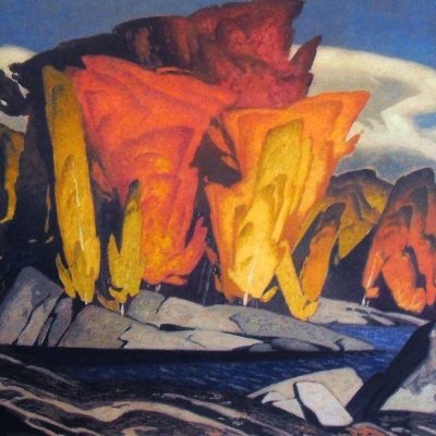 Мастер-класс по масляной живописи «Осенний пейзаж по мотивам работ A. J. Casson»