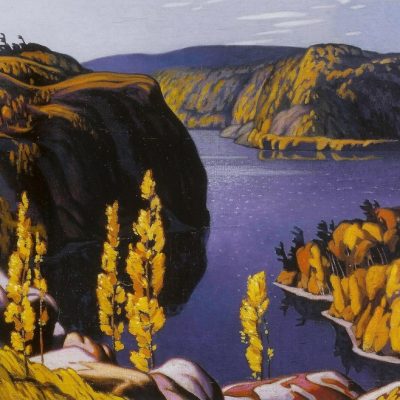 Мастер-класс по масляной живописи «Осенний пейзаж по мотивам работ A. J. Casson»
